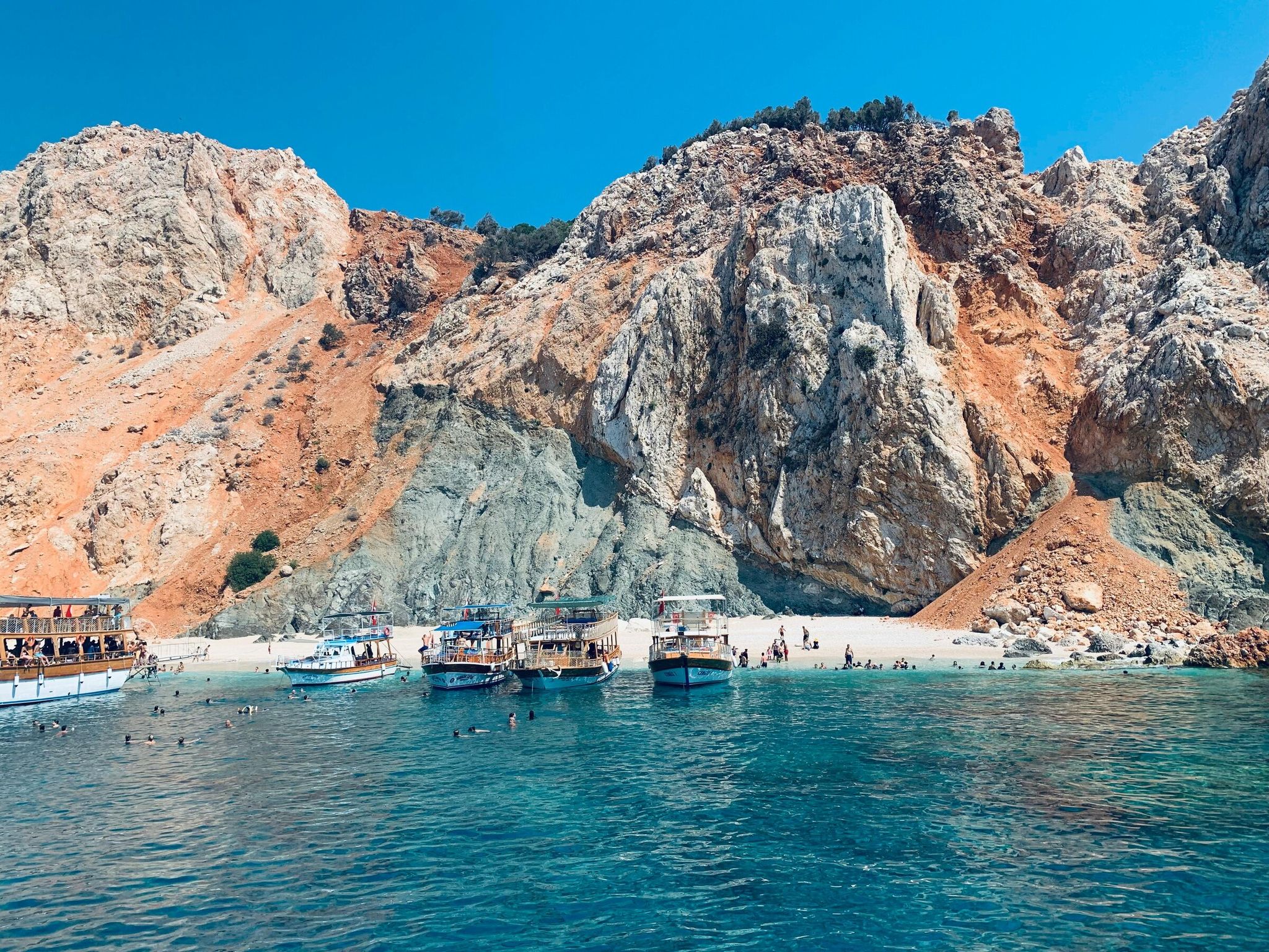 Kemer/Antalya: Suluada Island Boat Trip with Lunch & Hotel Transfers