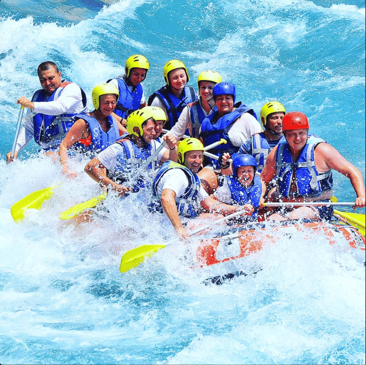 Köprülü Canyon Rafting "5-in-1 Super Combo": Buggy Safari, Rafting, Zipline, Cabrio Bus, Canyon