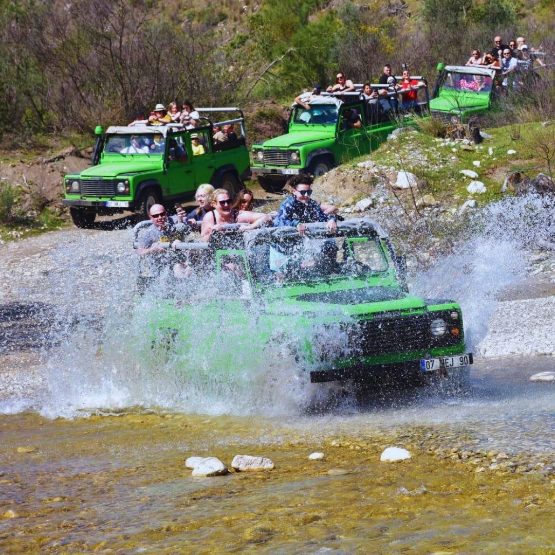 Antalya: Taurus Mountains Off-Road Jeep Safari with Uçansu Waterfall & Lunch