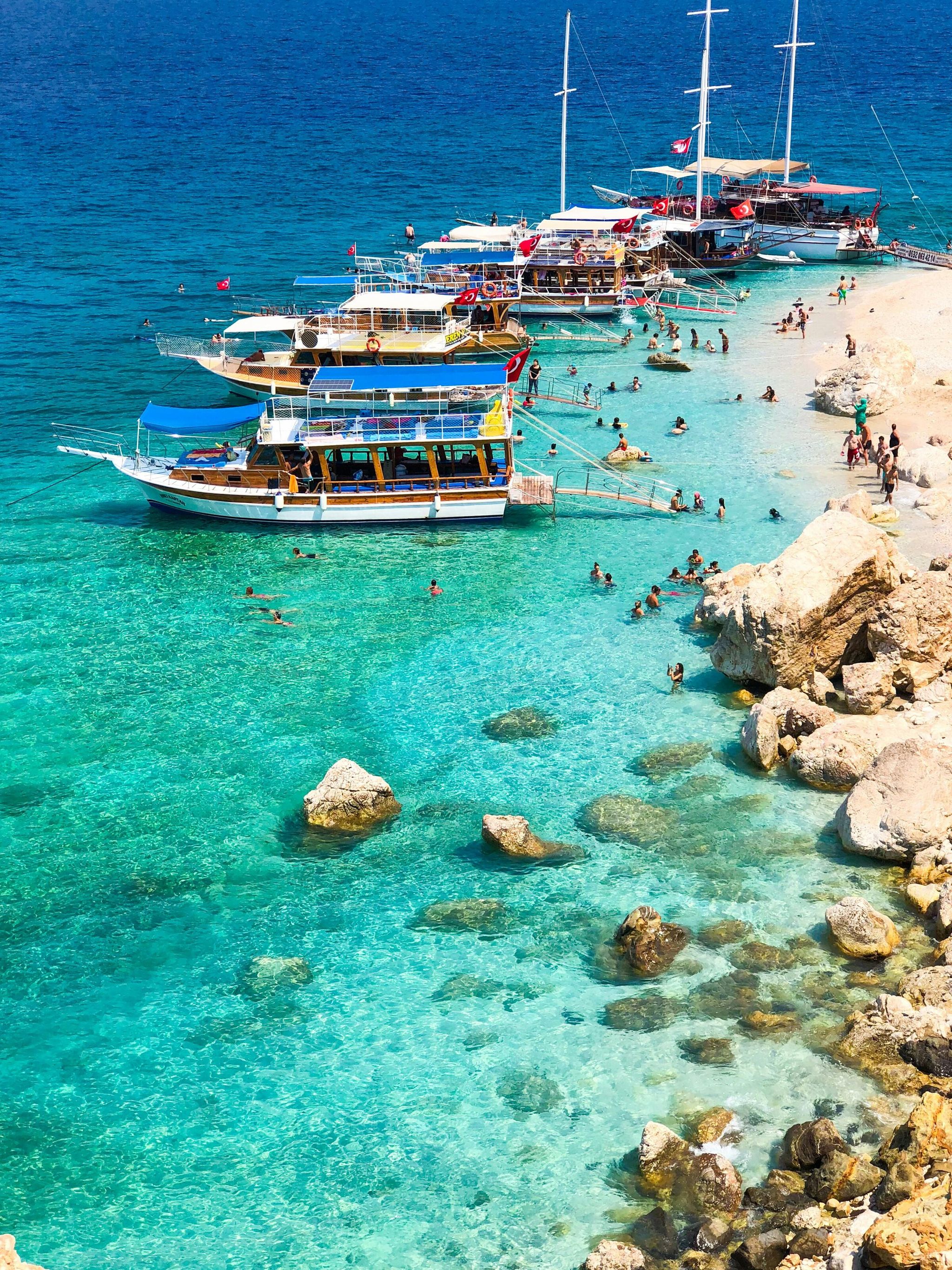 Side/Alanya: Suluada Island Boat Trip & Swimming Tour (Turkish Maldives)